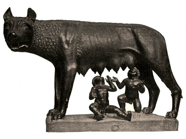 La Louve protectrice de Rome