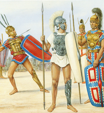 Guerriers Samnites, 293 av. J.C