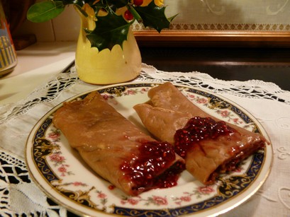 necci (crèpes à la farine de chataîgne)