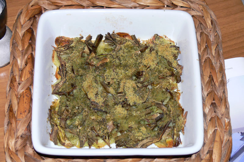 tortino di carciofi
