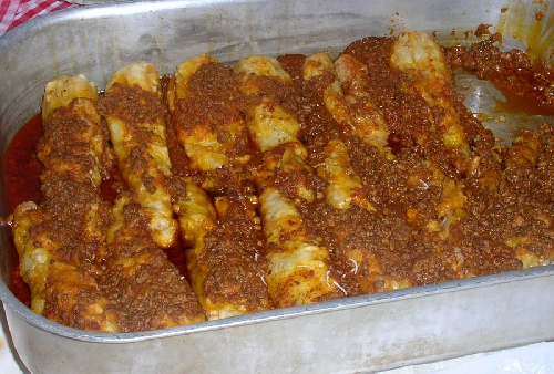 céleris farcis à la mode de Prato