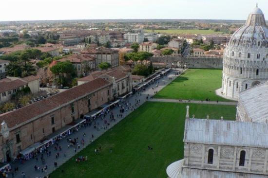 Vu de la tour Museo delle Sinopie