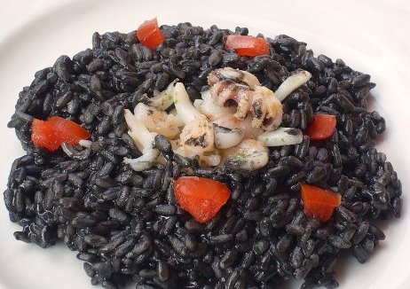 risotto al nero di seppia