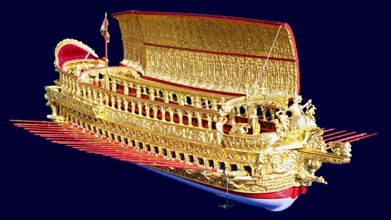 Bucintoro (Bucentaure) galère de cerémonie du Doge
