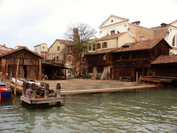 Atelier de fabrication de Gondole à San Tovaso