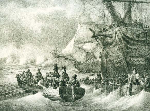 Napoléon débarque à Malte