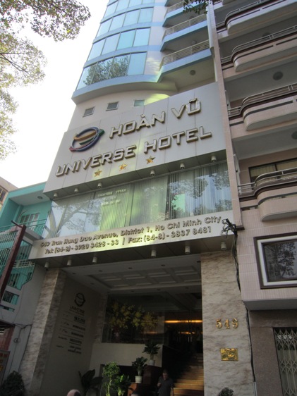 Entrée de l'Hotel