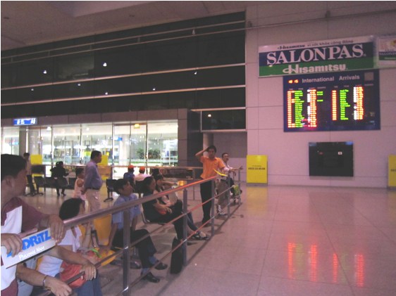 Arrivée à Ho Chi Minh